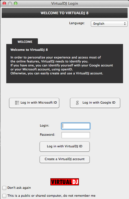 denondj mc6000mk2 vdj8 login