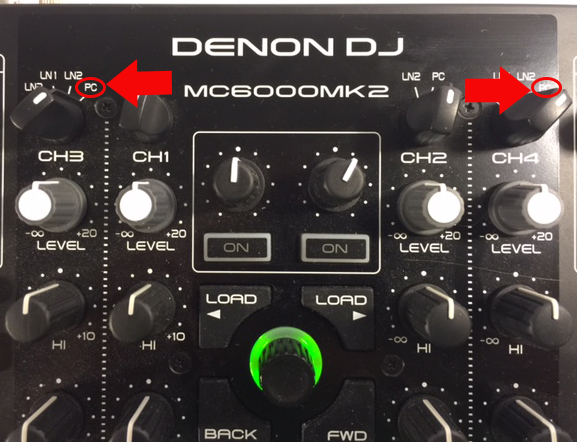 MC6000MK2 PC DVS settings