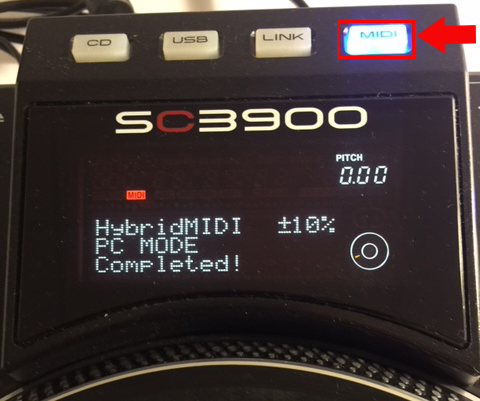 SC3900 hybridDVS MIDImode