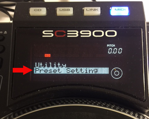 SC3900 hybridDVS presetsetting