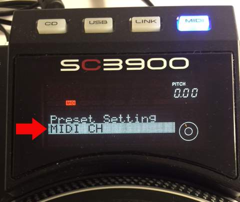 SC3900 hybridDVS selectMIDI CH