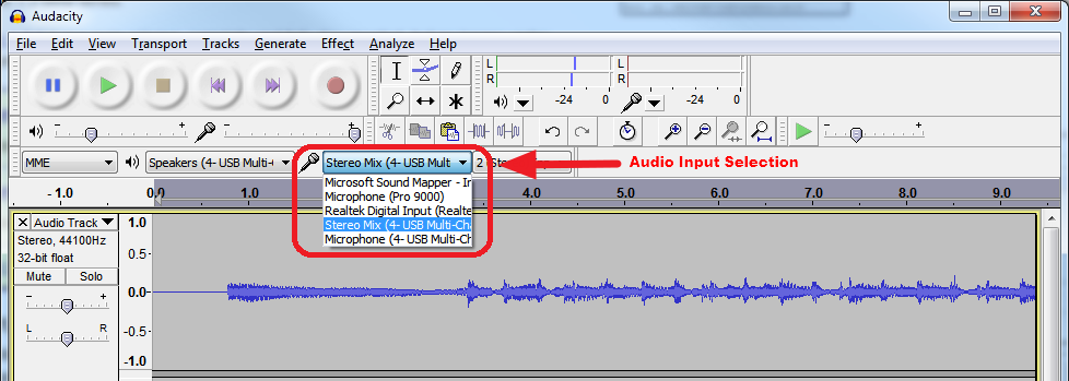 Denonods1 Capturing Audio Device Output in Audacity